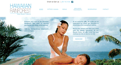 Desktop Screenshot of hawaiianrainforestpoipu.com